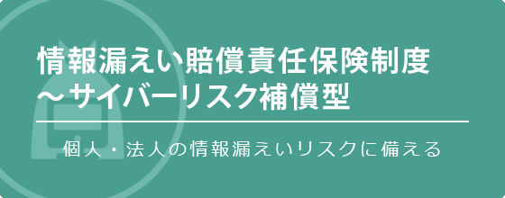 個人・法人の情報漏えいリスクに備える